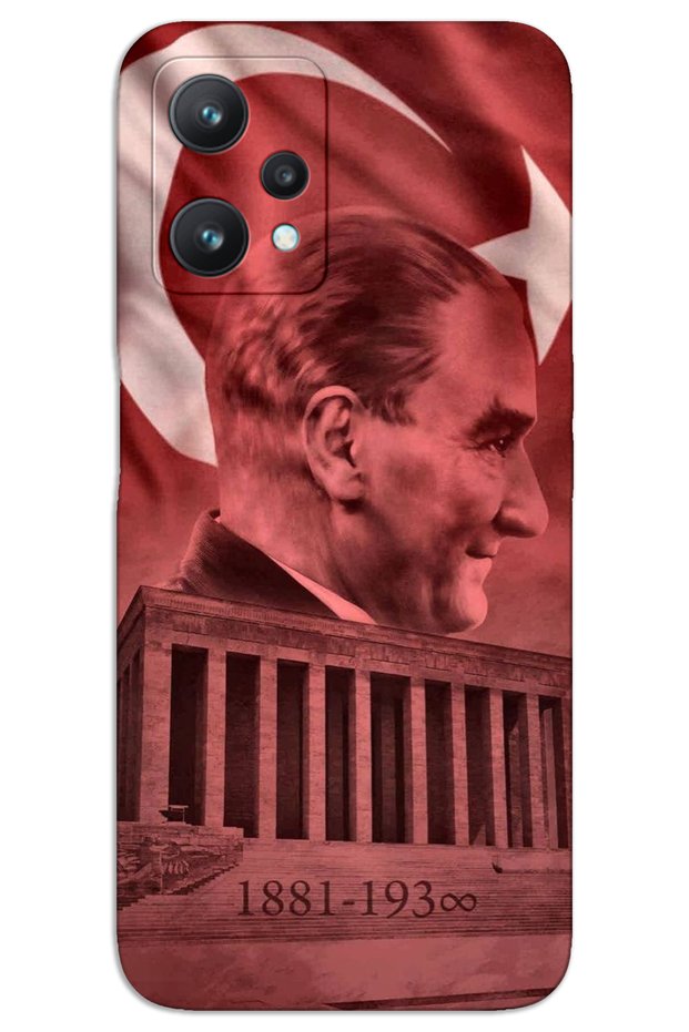 Realme 9 Pro Case Hd Pattern Printed Back Cover - Ataturk Anıtkabir