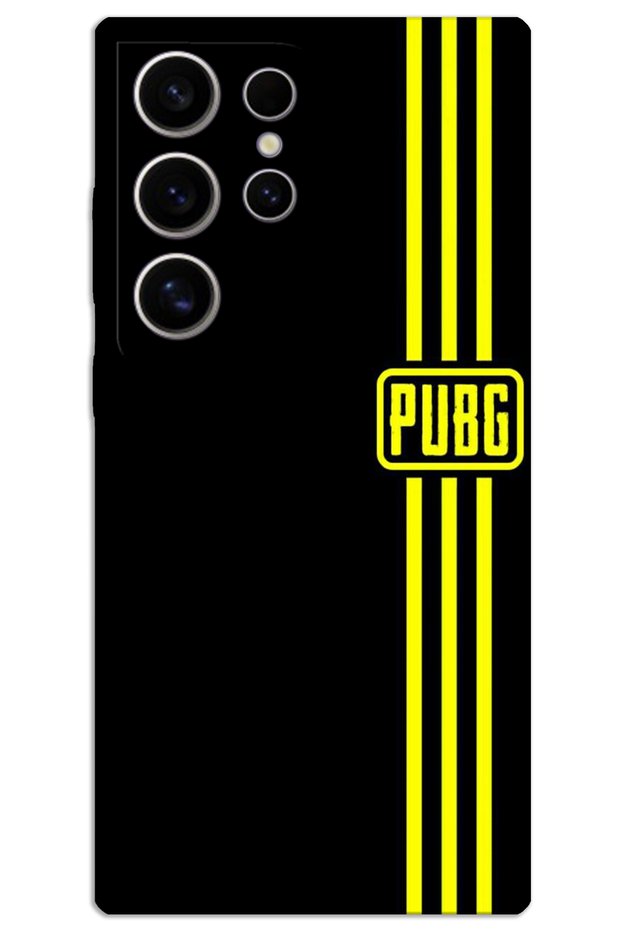 حافظة هاتف سامسونج جالاكسي S24 الترا HD مطبوعة بنمط خلفي - Pubg