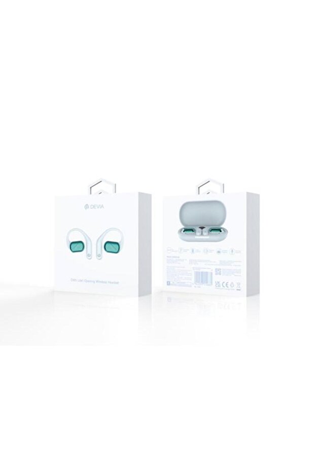 Casti Bluetooth OWS Lite 1, Микрофон (Син) - 3