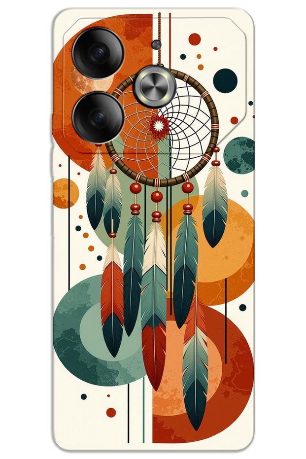 Tecno Pova 6 Pro Case Hd Pattern Printed Back Cover - Mandala