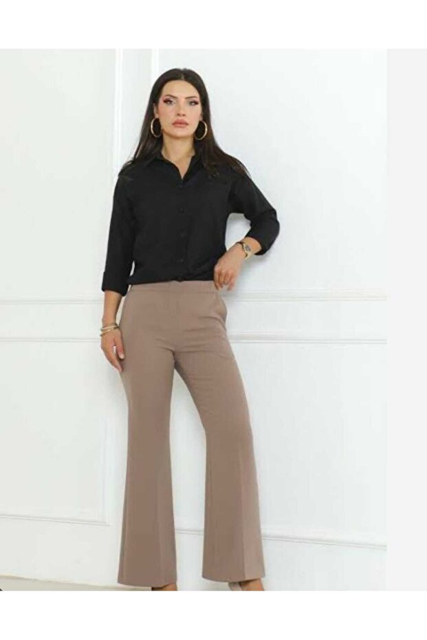 İSPANYOL PANTOLON DABIL KUMAŞ - 4