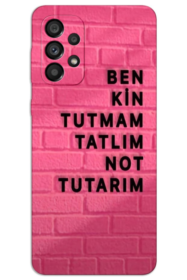 Samsung Galaxy A53 Case Hd Pattern Printed Back Cover - Don'T Hold Kin