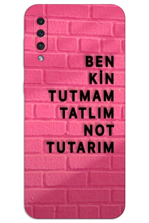 Samsung Galaxy A70 Case Hd Pattern Printed Back Cover - Don'T Hold Kin