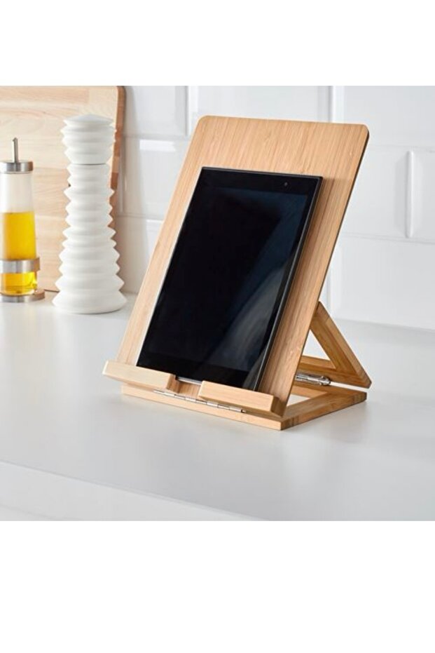 Grımar telefon/tablet tutucu-standı bambu - 2