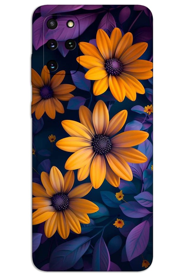 Samsung Galaxy S20 Plus Case Hd Pattern Printed Back Cover - Yellow Flower