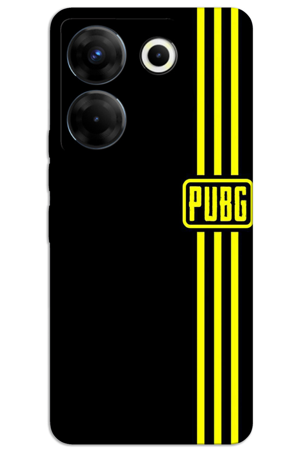 حافظة تكنو كامون 20 برو 5G عالية الدقة مطبوعة بنمط خلفي - Pubg