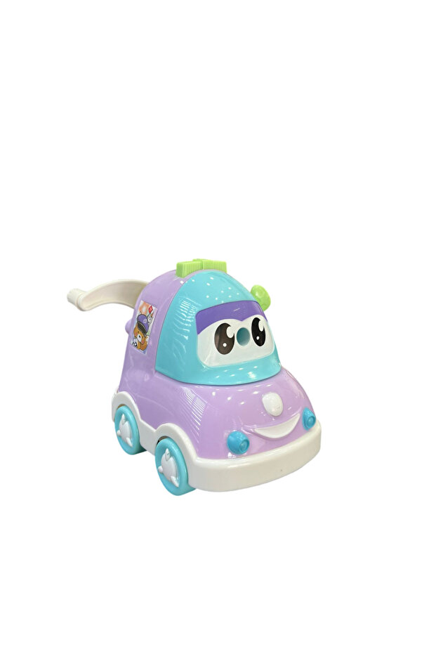 Cute Car Patterned Table Top Pencil Sharpener with Handle - 1