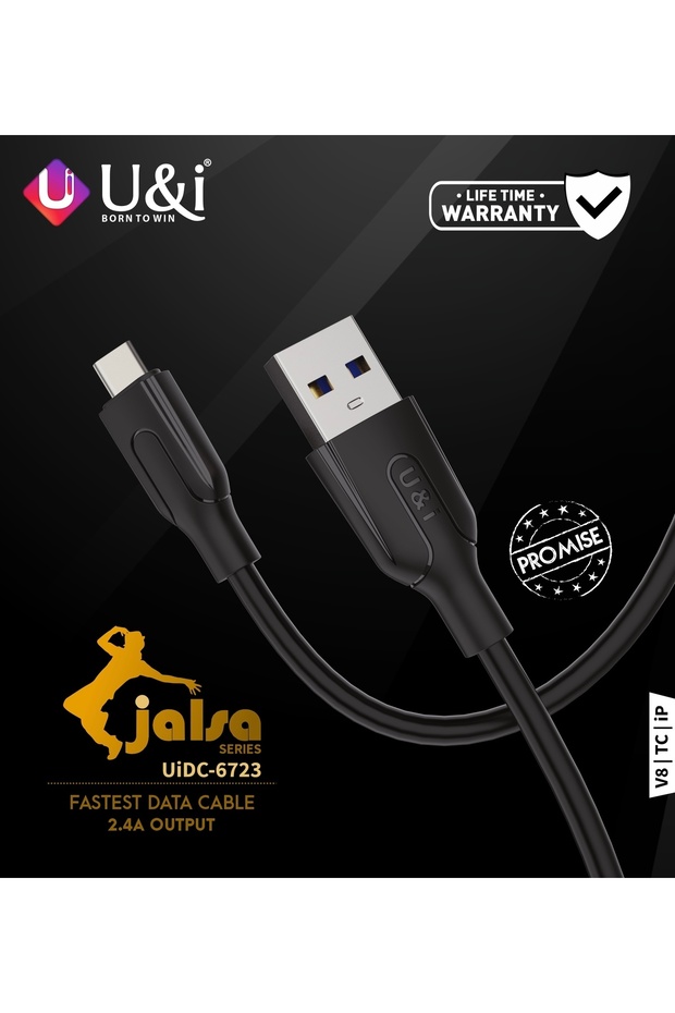 U&I USB-C Fast Charging Cable, 1 Meter