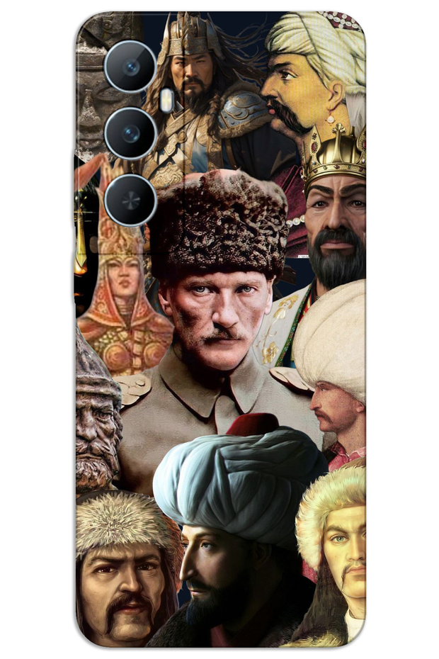 Realme C65 Case Hd Pattern Printed Back Cover - Big Turks