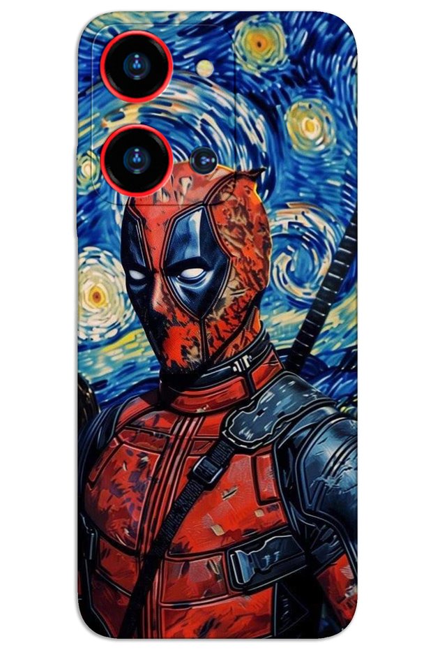 حافظة Reeder S19 Max Pro-S-Zoom ذات غطاء خلفي مطبوع بنمط HD - Deadpool