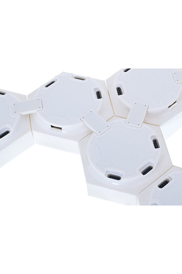 Modular lamp, 5 pieces, LED, Remote control, Multicolor - 2