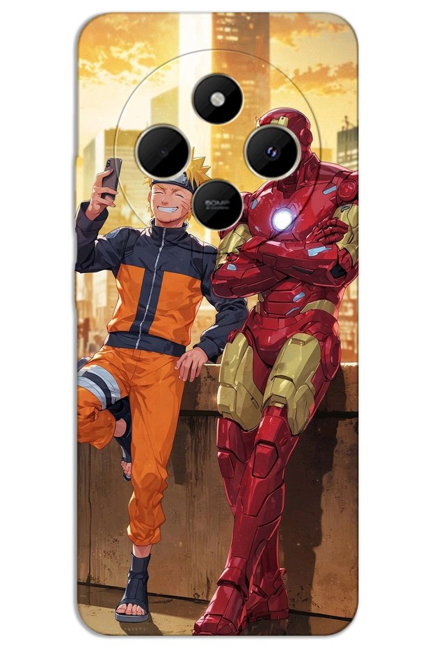 Xiaomi Redmi 14C Case Hd Pattern Printed Back Cover - Iron Man
