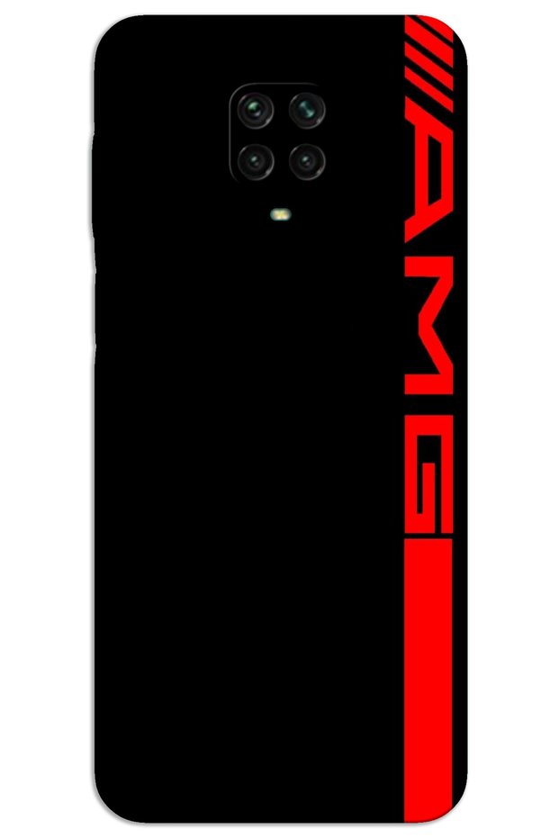 غطاء خلفي مطبوع بنمط HD لهاتف Xiaomi Redmi Note 9 Pro - AMG