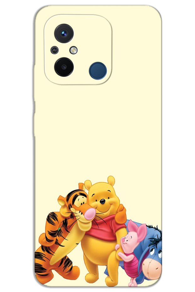 Xiaomi Redmi 12C Case Hd Pattern Printed Back Cover - Winnie the Pooh 3