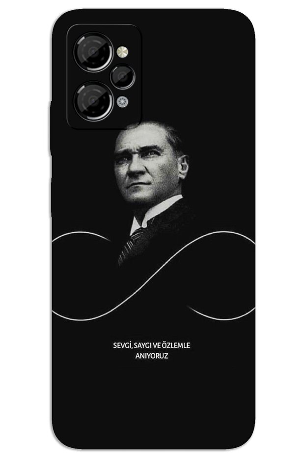 Casper Via X30 Case Hd Pattern Printed Back Cover - Atatürk Infinity