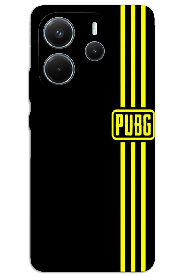 غطاء خلفي مطبوع بنمط HD لهاتف Xiaomi Redmi Note 14 - Pubg