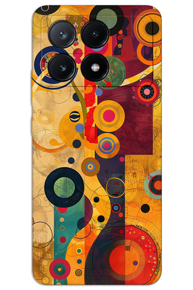 Xiaomi Poco X6 Pro Case Hd Pattern Printed Back Cover - Artistic
