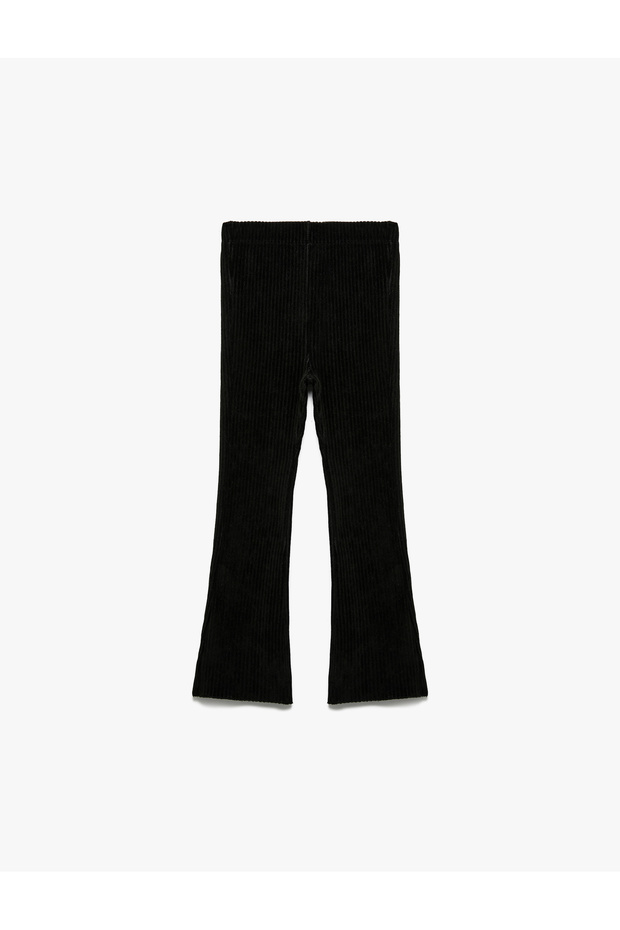 Black Baby Girl Leggings 6Wmg40075Ak