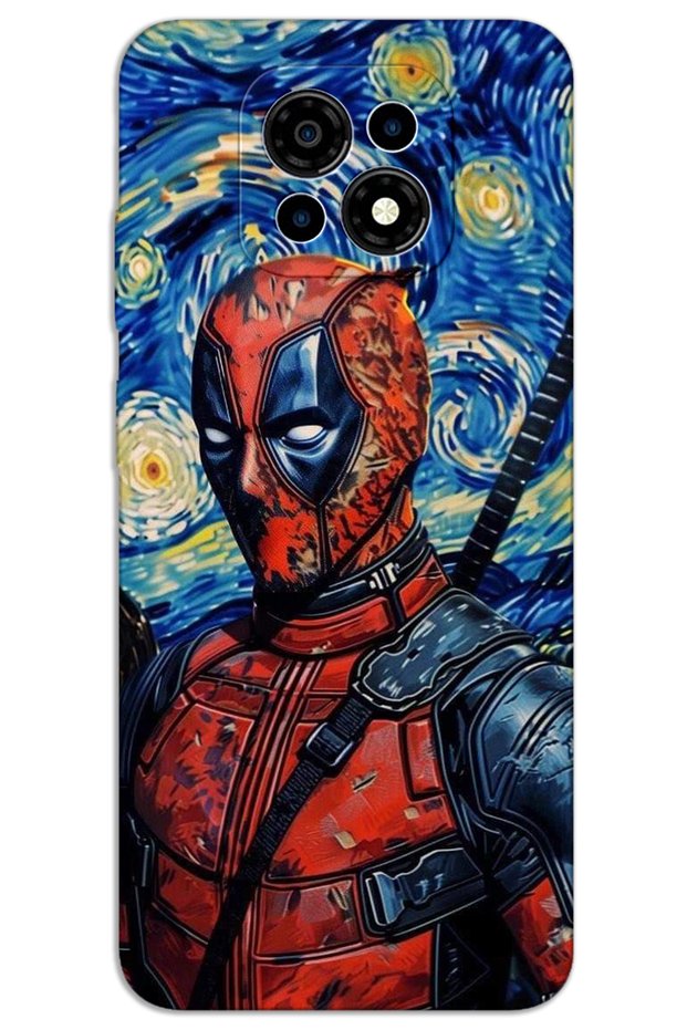 غطاء خلفي مطبوع بنمط Casper Via M35 HD - Deadpool