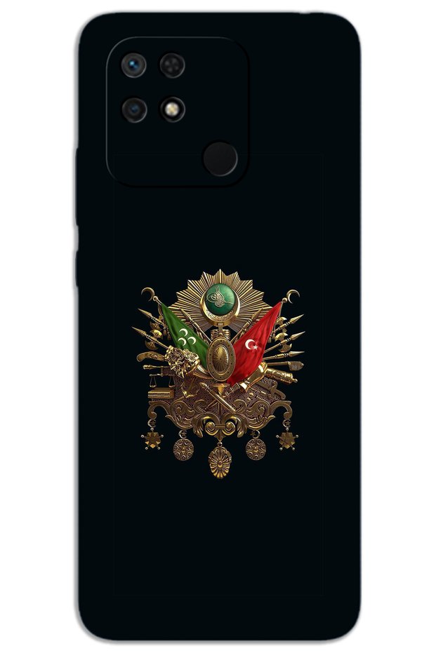 Xiaomi Redmi 10C Case Hd Pattern Printed Back Cover - Tuğra