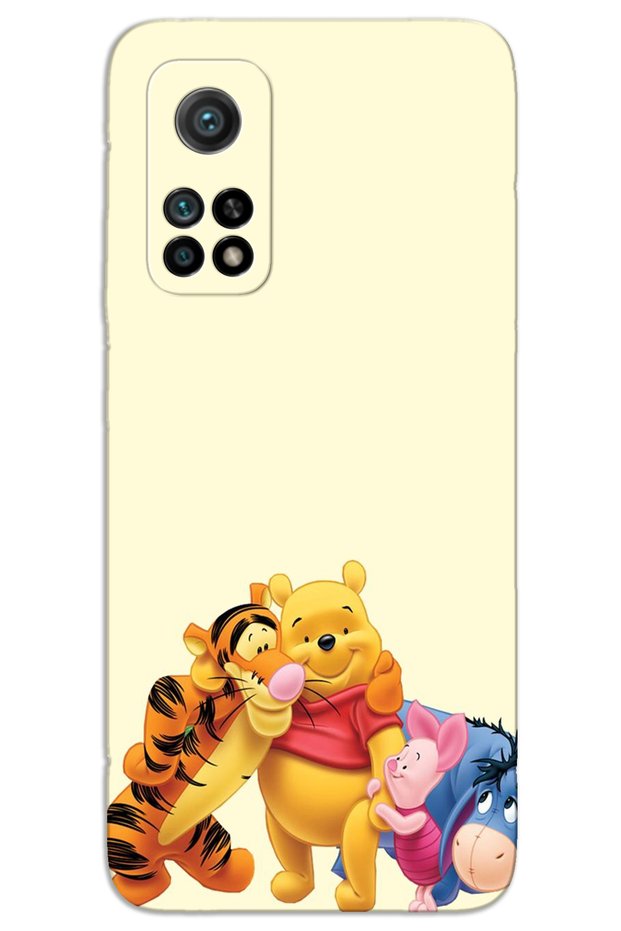 Xiaomi Mi 10t / 10t Pro Case Hd Pattern Printed Back Cover - Winnie the Pooh 3