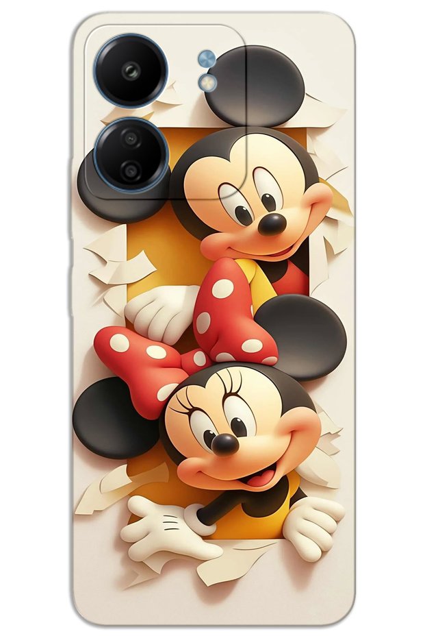 حافظة هاتف Xiaomi Redmi 13C مطبوعة بنمط HD - ميكي 2