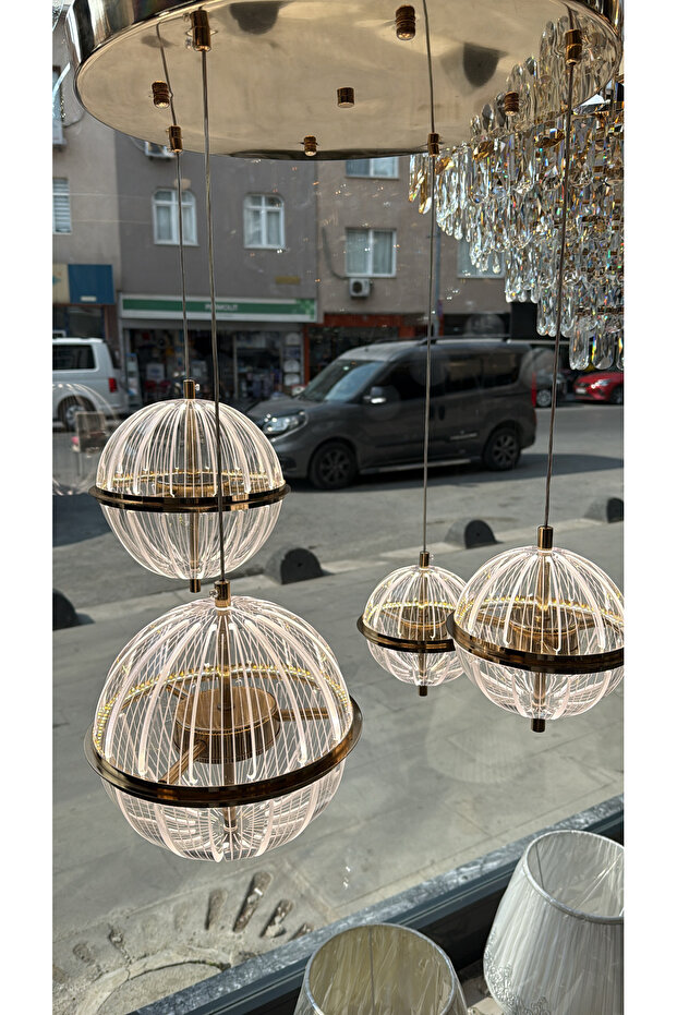 Ledli Salon Avize - 2