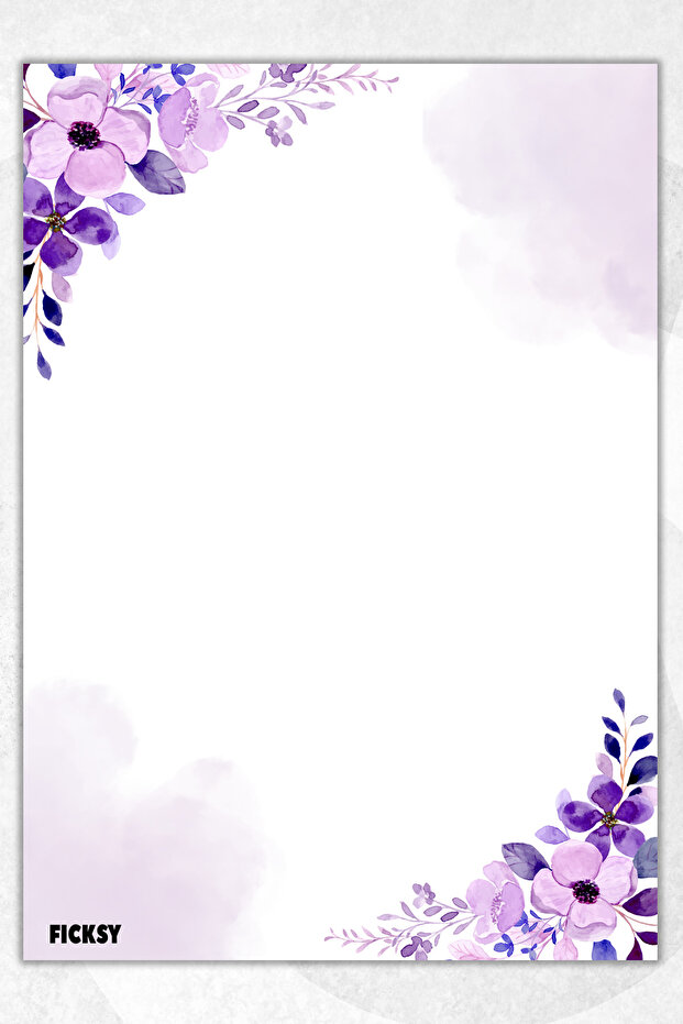 دفتر ملاحظات A5 بدون خطوط - 50 ورقة - مذكرة - دفتر ملاحظات - ورق ملاحظات - 1