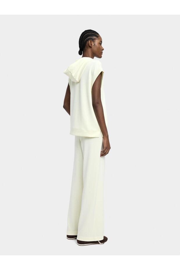 Elastik Belli Pantolon - 4