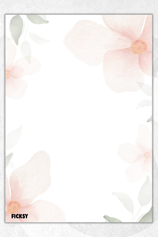 دفتر ملاحظات A5 بدون خطوط - 50 ورقة - مذكرة - دفتر ملاحظات - ورق ملاحظات - 1