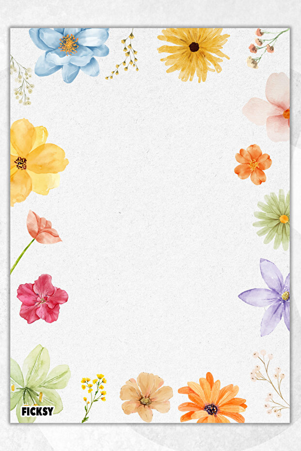 ورق ملاحظات على شكل زهرة - مقاس A5 - 50 ورقة - مفكرة - مذكرة - مفكرة - قائمة المهام - دفتر ملاحظات - 1