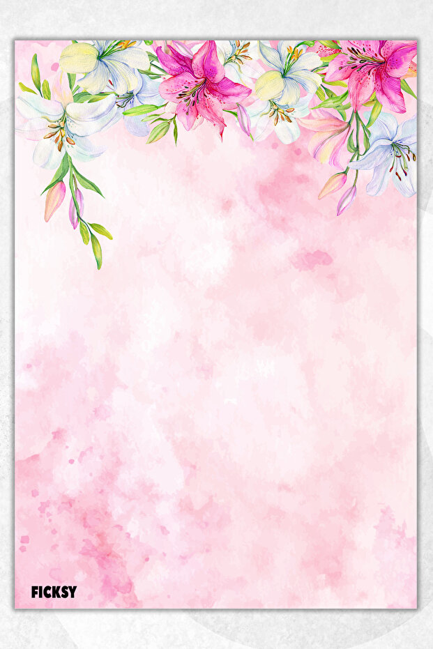 دفتر ملاحظات A5 بدون خطوط - 50 ورقة - مذكرة - دفتر ملاحظات - ورق ملاحظات - 1