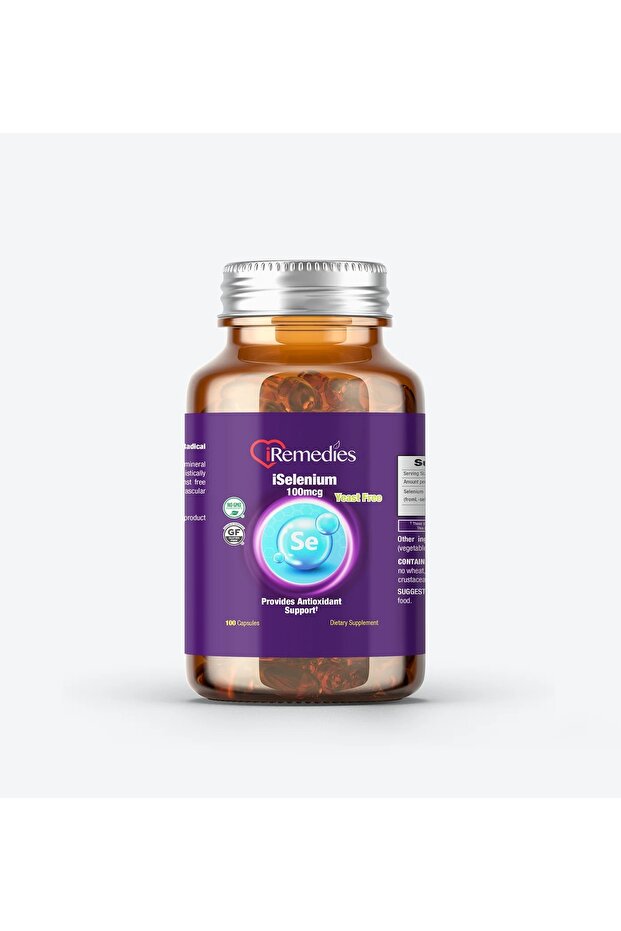 iSelenium – 100 mcg (100 Capsules)