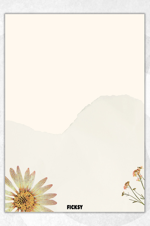 Flower Note Paper - A5 Size - 50 Sheets - Notepad - Memopad - Memo Pad - to Do List - Notebook - 1