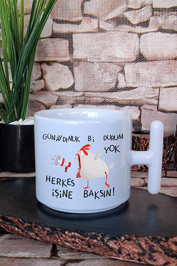 Good Morning No Excuses Printed Funny Gift t Cup/Mug with Handle