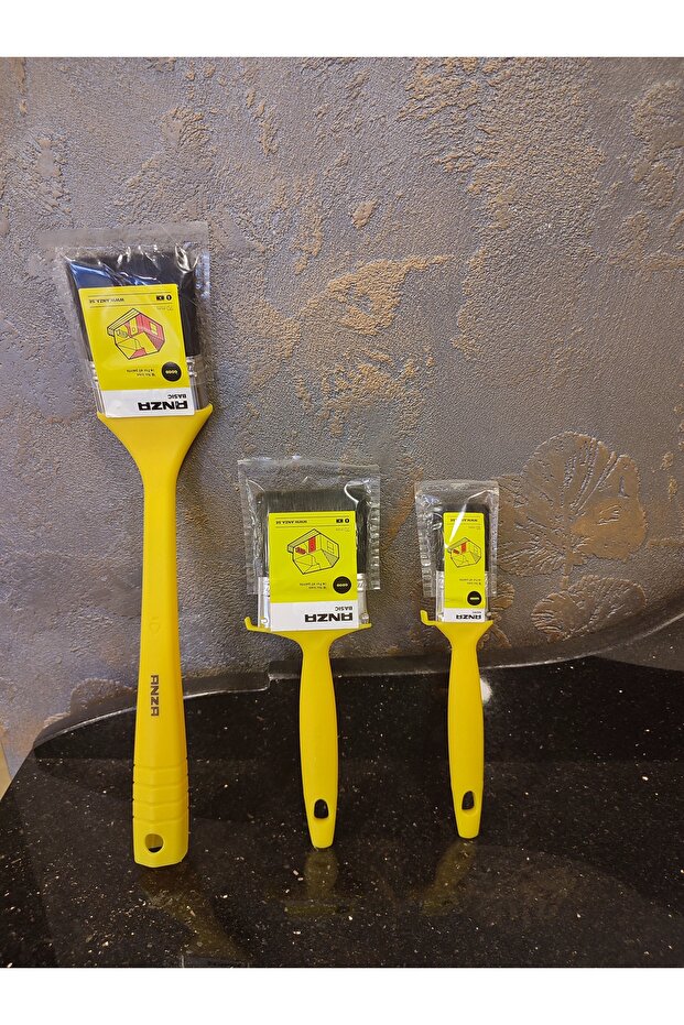 Anza Basic Sarı Kestirme Fırça Seti - 1