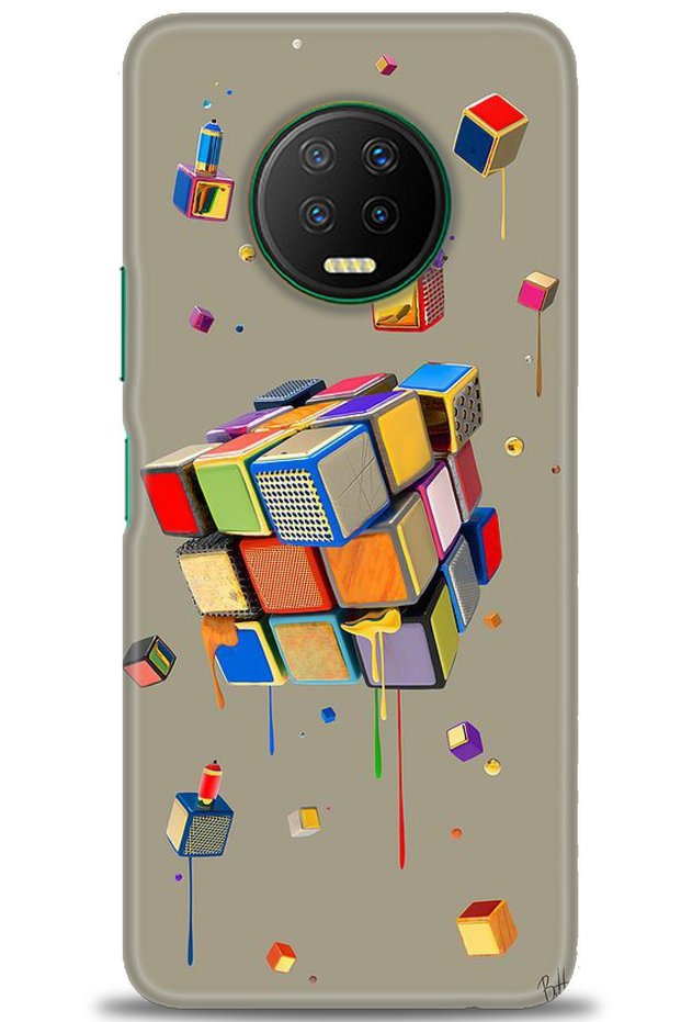 Infinix Note 7 Case Hd Printed Case - Intelligence Cube