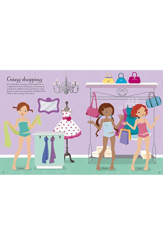 Autocolant Dolly Dressing School Dance - 2