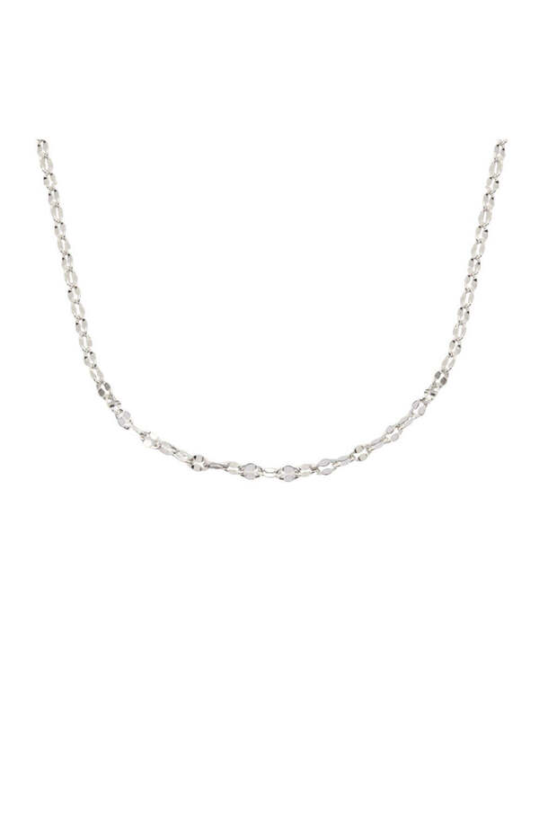 Lant Argint Modern Half Sequin Link - 4