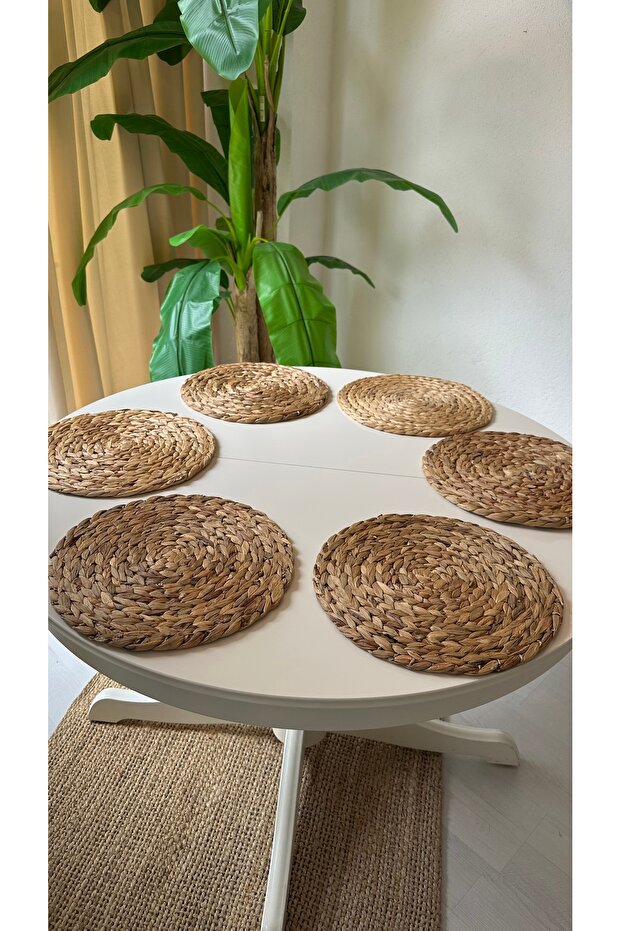 6 Ad Hasır Rattan Amerikan Servis Supla - 4
