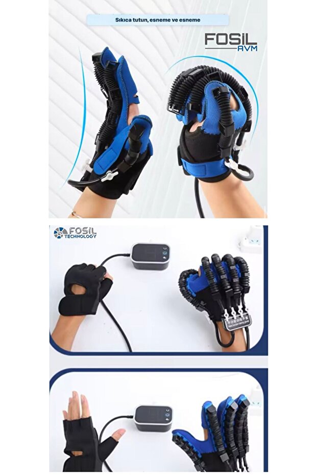 Rehabilitasyon robot eldiven sol el - 3