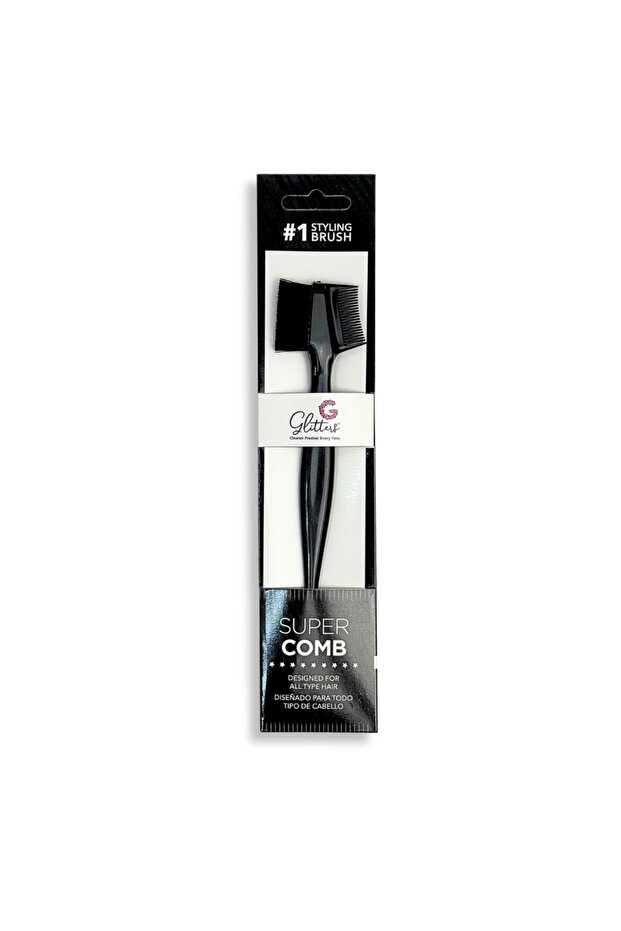 Super Comb Hair Dye Brush Mini, Professional Tinting Tool with Bristles and Teasing Comb