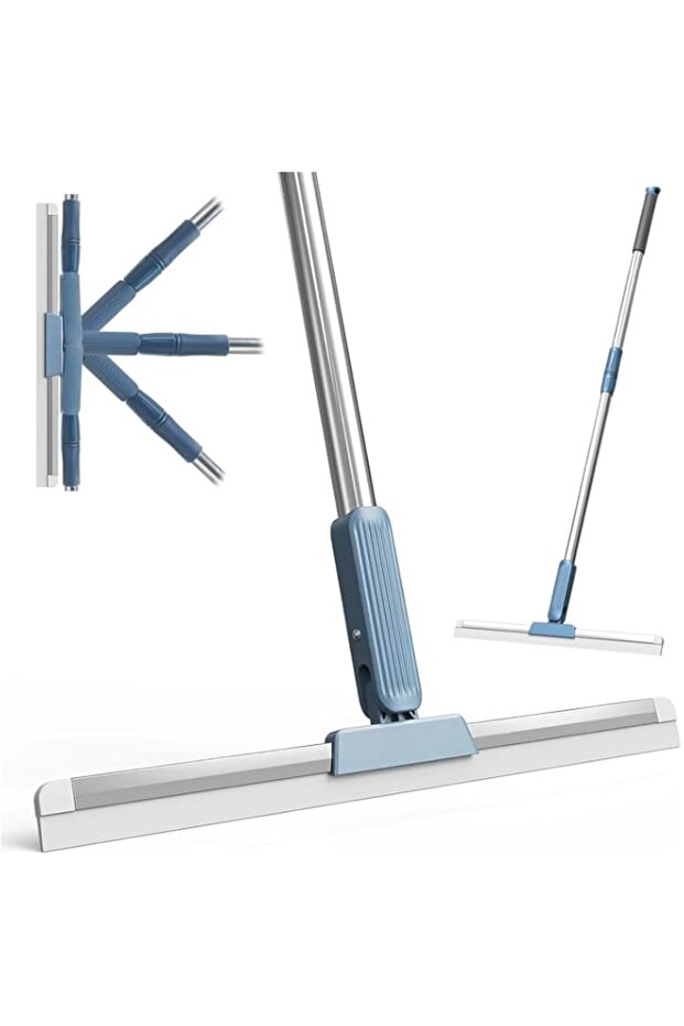 Floor Squeegee - 43.5cm Large Head for Quick Drying Water and Dust Removal