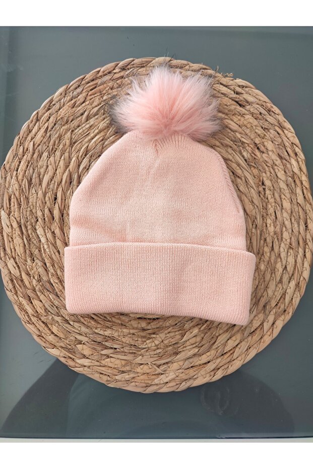 Pompom Knitwear Children's Beanie (1-5 Years)