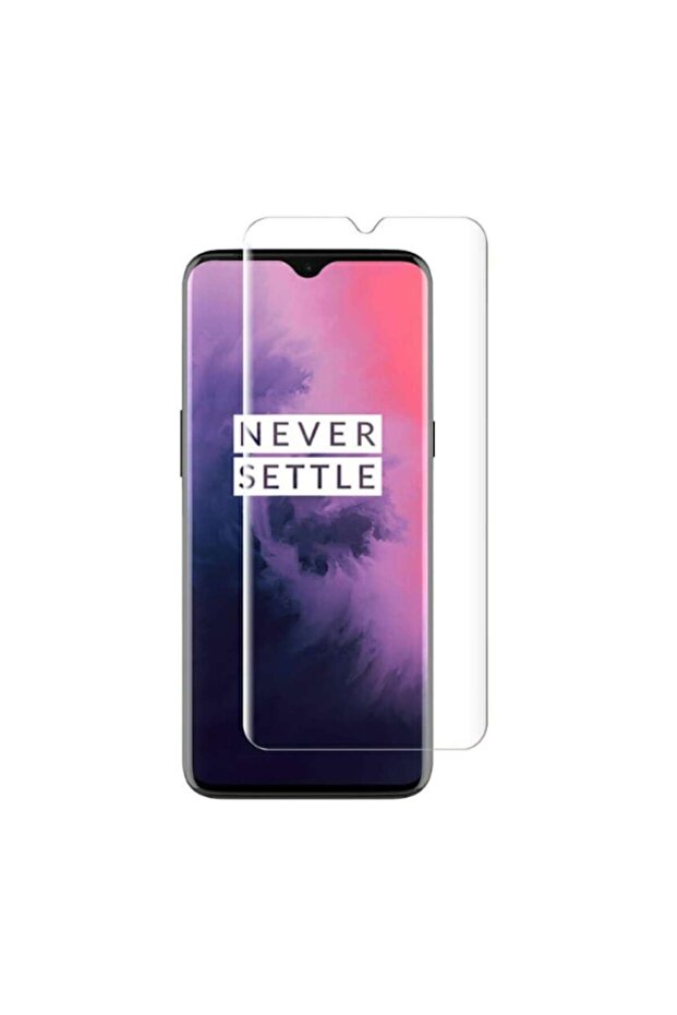 Screen protector compatible for OnePlus 7T Pro, 9H, Transparent - 2