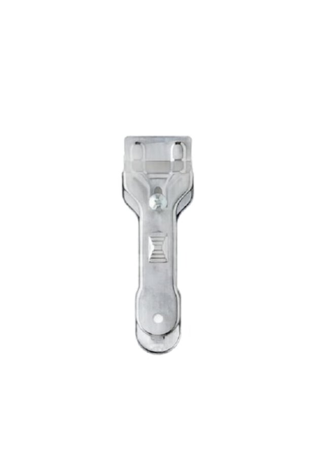 Scraper with 2 spare blades for ceramic hobs, Silver