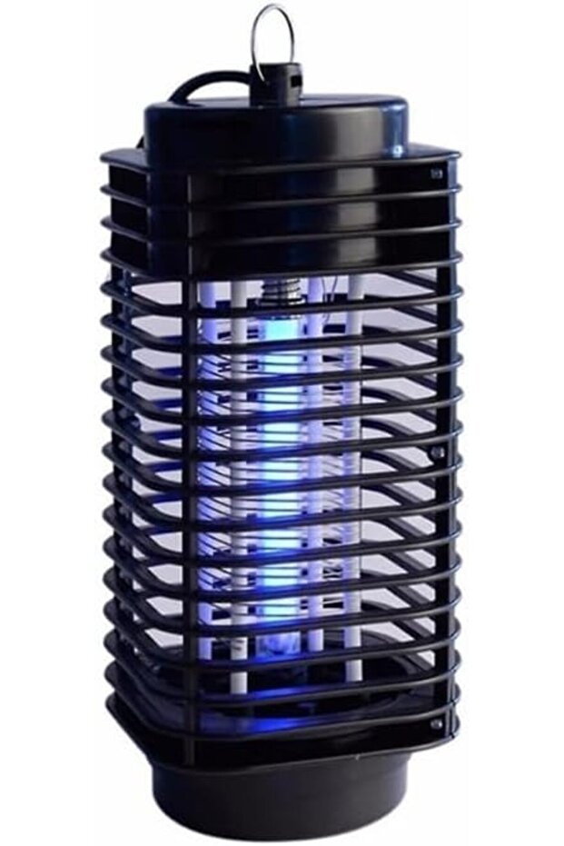 مصباح LED قاتل البعوض إلكترونيًا بقوة 3 وات (أسود)