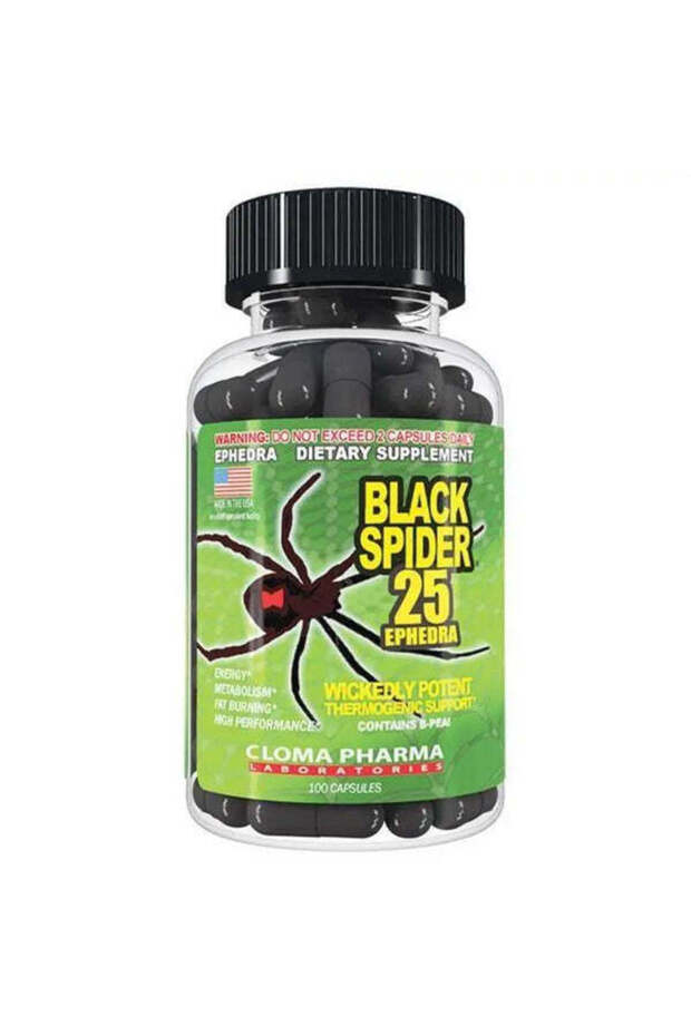 Black Spider - Fat Burning Venom 100 Tablets