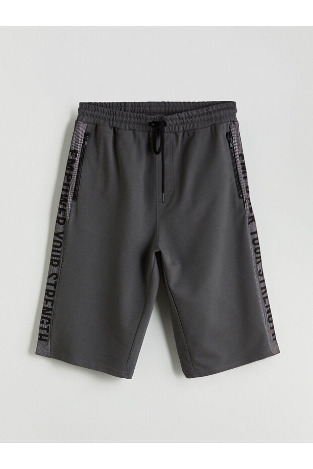 Standard Pattern Printed Men's Shorts - 5