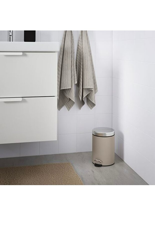 Ekoln çöp kutusu, 3lt bej - 2